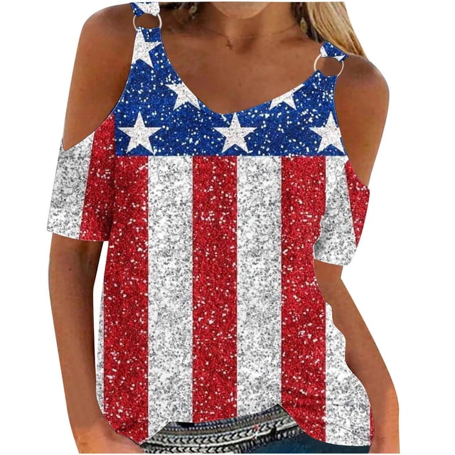 Camisas de Manga Corta para las Mujeres Cuello Redondo de Impresión Casual, Top de Blusa para el Hogar Y el Uso Diario, Camisa de Moda de las Cuatro Estaciones de las Mujeres