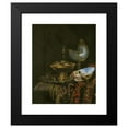 thumbnail image 2 of Willem Kalf 15x18 Black Modern Framed Museum Art Print Titled - Pronk Still Life with Holbein Bowl, Nautilus Cup, Glass Goblet and Fruit Dish (1678), 2 of 5