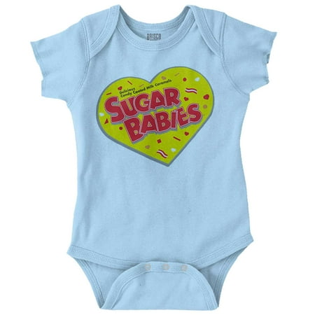 

Sugar Babies Chewy Caramel Candy Cute Bodysuit Jumper Girls Infant Baby Brisco Brands NB