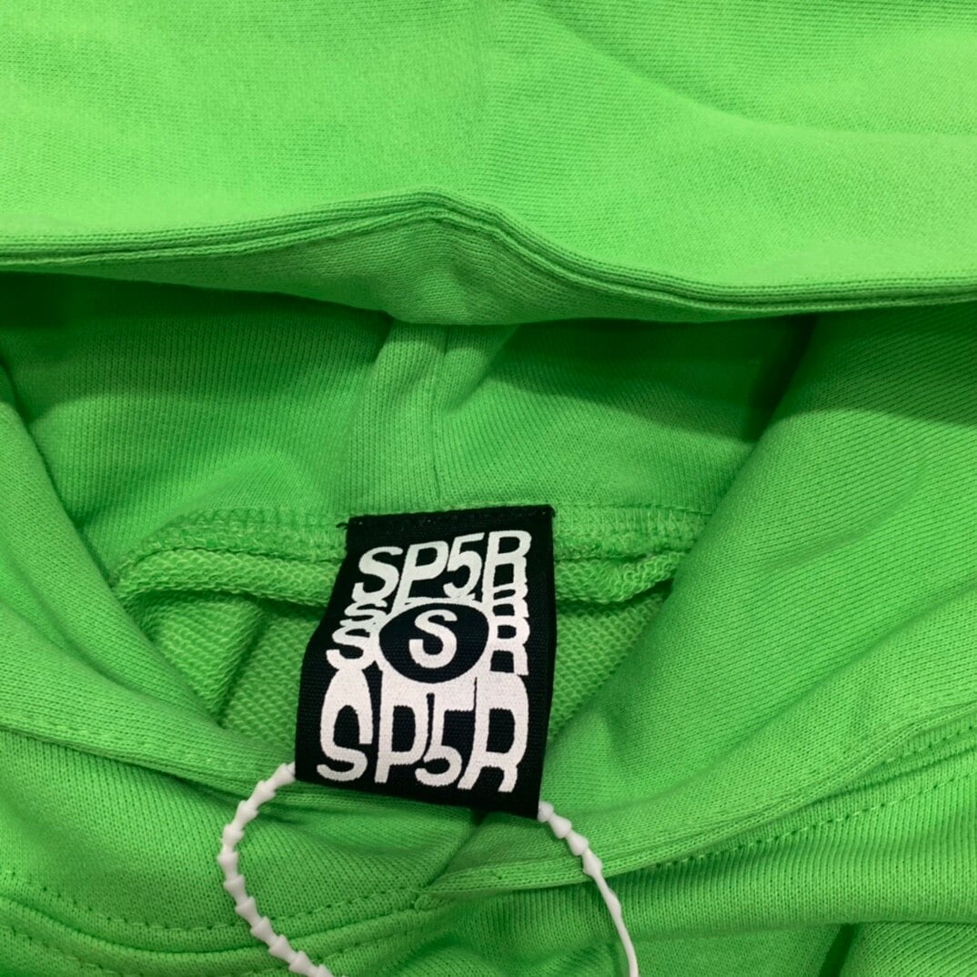 Green Sp5der Young Thug 555555 Hoodie Men Women High Quality
