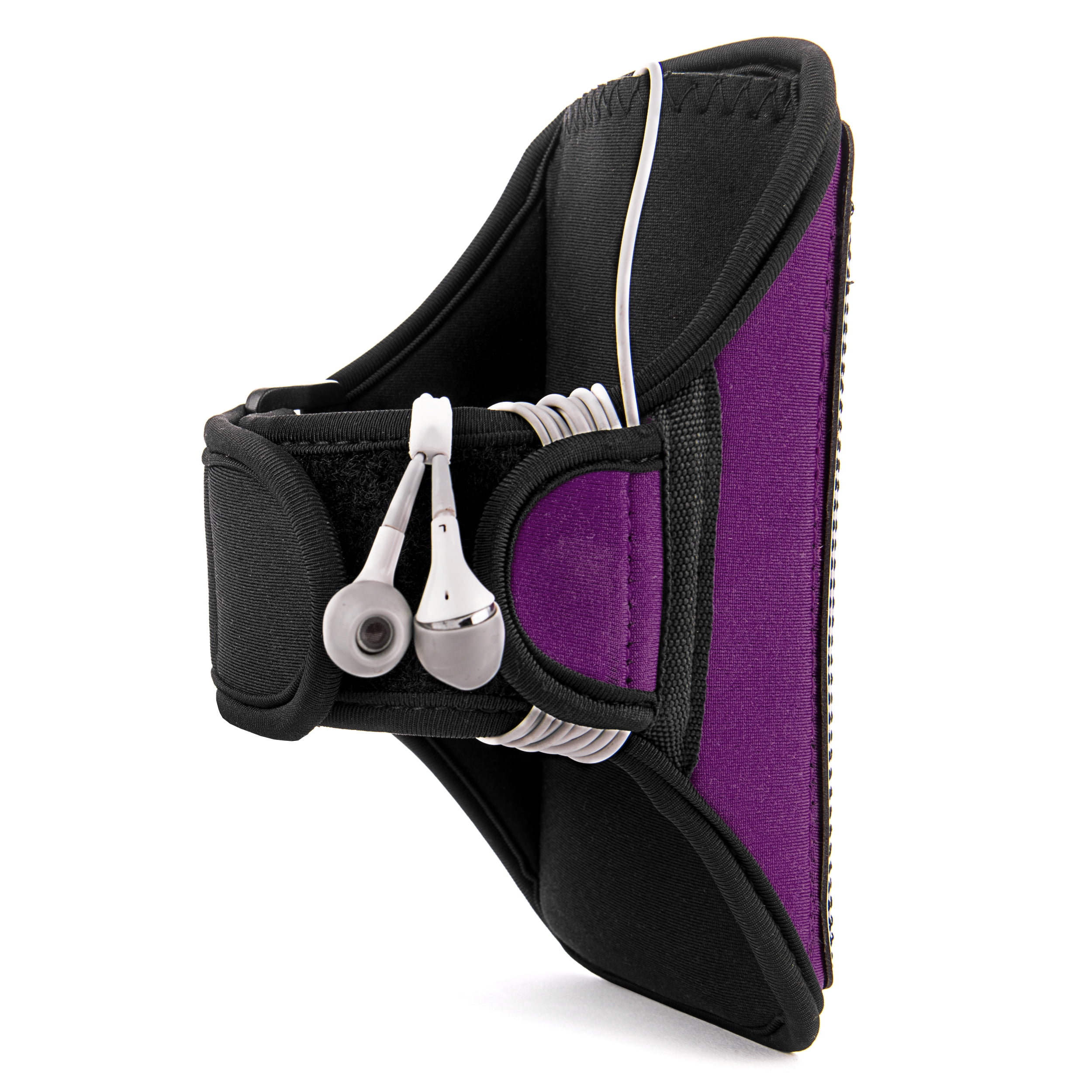Sweat Resistant Waterproof Running Armband For iPhone XS / XR / X and Google Pixel 3 / 2 Sport Workout Case For Fitness And Workout (Purple)