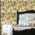 thumbnail image 2 of Peel and Stick Wallpaper Vintage Vegetable Botanical Beets Carrots Tomatoes Wall Mural 23.6in x 9.8ft Self Adhesive Removable Wall Paper Renter Friendly Wallpaper for Kids Bedroom Kitchen Nursery, 2 of 8