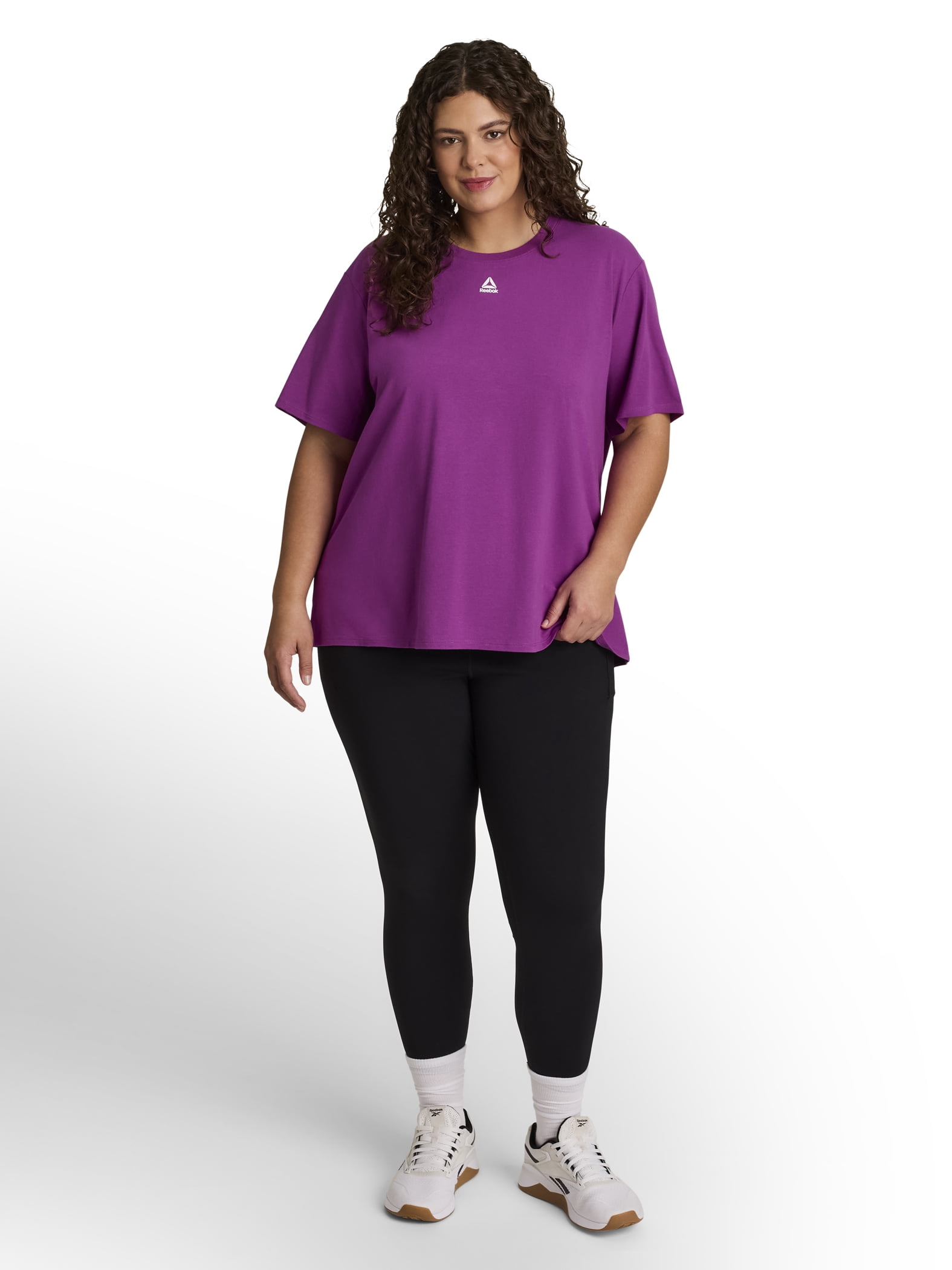 Reebok Women's Energy Short Sleeve Tee, Sizes XS-4X