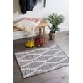 thumbnail image 4 of DII Gray Diamond Hand-Loomed Rug, 4 of 10
