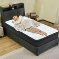 thumbnail image 6 of BMMB High Quality 12"Thickness Twin Hybrid Spring Memory Foam Luxury Mattress Medium Feel, US Certified Breathable Fabric Cover, 6 of 17