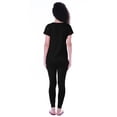 thumbnail image 3 of Moomaya Nightwear Set Watermelon Embroidery Slimfit Pyjamas Sleepwear 2 Pcs Set, 3 of 6