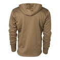 thumbnail image 3 of BANDED Men's Hooded Mid-Layer Fleece Pullover, Marsh Brown, Size: L (B1010061-MB-L), 3 of 5