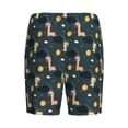 thumbnail image 2 of Lsque Dinosaur In The Space Mens Sleep Pajama Shorts,Short Pajama Pants, Cotton Ultra-Soft Knit-4X-Large, 2 of 9