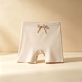 thumbnail image 2 of Loopsun Kids Girls Shorts 3 to 15 Years Summer Solid Thin Stretchy Casual Daily Pants, 2 of 5