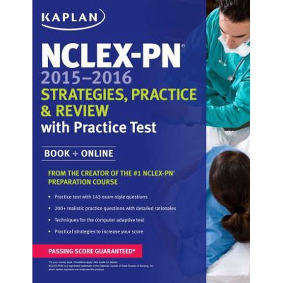 Pre-Owned NCLEX-PN 2015-2016 Strategies, Practice, and Review with Practice Test (Paperback) 161865876X 9781618658760