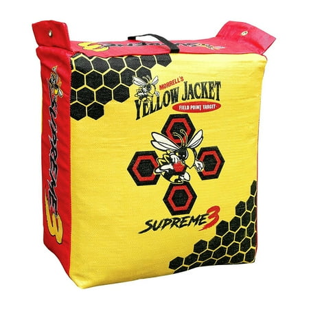 UPC: 0036496111968 | Morrell Yellow Jacket Supreme 3 28 Pound Field Point Archery Bag Target