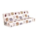 thumbnail image 1 of Funda antideslizante para sofá moderno, funda plegable para sofá cama, para muebles Gloria Funda antipolvo para sofá sin apoyabrazos, 1 of 6