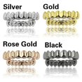 thumbnail image 2 of Ensemble de Grils Dentaires Upper/lowerOrSetNewHipHopTeethGrillzSetDentalGrillsJewelry1pcs, 2 of 4
