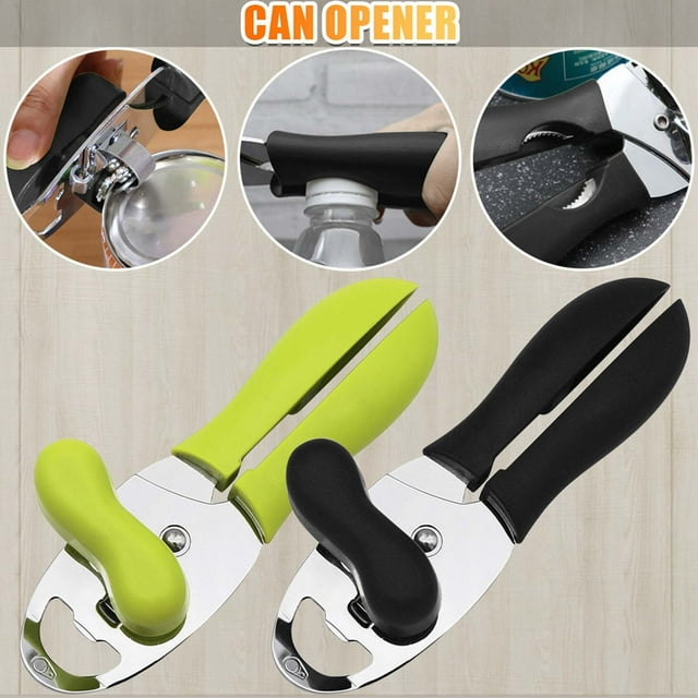 Ouvre-boîte Puissant en Acier Inoxydable Multifonction Outil d'Ouverture de Couvercle pour la Maison
