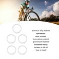 thumbnail image 4 of 5pcs Bike Handlebar Stem Spacers Threadless Aluminum Alloy Headset Stem Spacer Set For 28.6mm Forks 15MM, 4 of 8