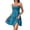 04#Green, variant on Sundresses for Women Cute Spaghetti Strap Smocked Tiered Mini Dress Casual Summer Boho Flowy Swing Beach Sun Dresses