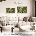 thumbnail image 4 of Elephant Stock Old World Map Wall Art - Horizontal Canvas Wall Art - Living Room Wall Decor - Map Canvas - Brown And Teal Decor - 36" x 24", 4 of 8