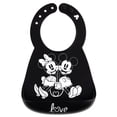 thumbnail image 1 of Babero Bumkins con bolsillo de silicona para bebés de 6 a 24 meses con diseño de Mickey Minnie, 1 of 5