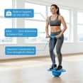 thumbnail image 3 of Balance Jumping Ball, Indoor & Outdoor Anti-Slip Balance Board Toy with Handle & Pump, Improve Coordination, Motor Skills and Fitness Training, 3 of 9