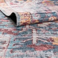 thumbnail image 2 of Rugs.com Maahru Collection Washable Rug – 4' x 6' Navy Blue Low-Pile Rug Perfect For Entryways, Kitchens, Breakfast Nooks, Accent Pieces, 2 of 9