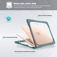 thumbnail image 4 of Funda protectora para Microsoft Surface Laptop 4/3 de 13,5" con teclado de metal, cubierta rígida delgada y resistente con soporte plegable gris oso de fresa Electrónica, 4 of 5