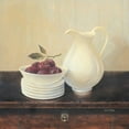 thumbnail image 2 of Fisk, Arnie 15x15 White Modern Wood Framed Museum Art Print Titled - Creamware with Plums, 2 of 4