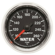 Autometer 3855 Gs Water Temperature Gauge, 2-1/16", 100-260 F, Digital Stepper Motor