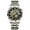Golden Black, variant on Men's stainless - steel strap watch, skeleton watch, European - American business - style minimalist quartz watch with water - resistance and luminous function