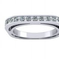 thumbnail image 2 of 3.0Ct Round Brilliant Natural Diamond Women's Euro Style Anniversary Wedding Eternity Band 14k Gold GH SI1, 2 of 3
