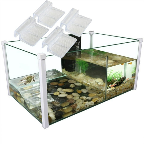 Volkmi 4pcs Acrylic Fish Tank Cover Plate Bracket Shelf Acrylic Support Frame Aquarium Bracket 12mm Other
