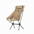 thumbnail image 2 of Chaises de Camping Pliantes Ultralégères à Dossier Haut avec Pochettes de Rangement, 2 of 7
