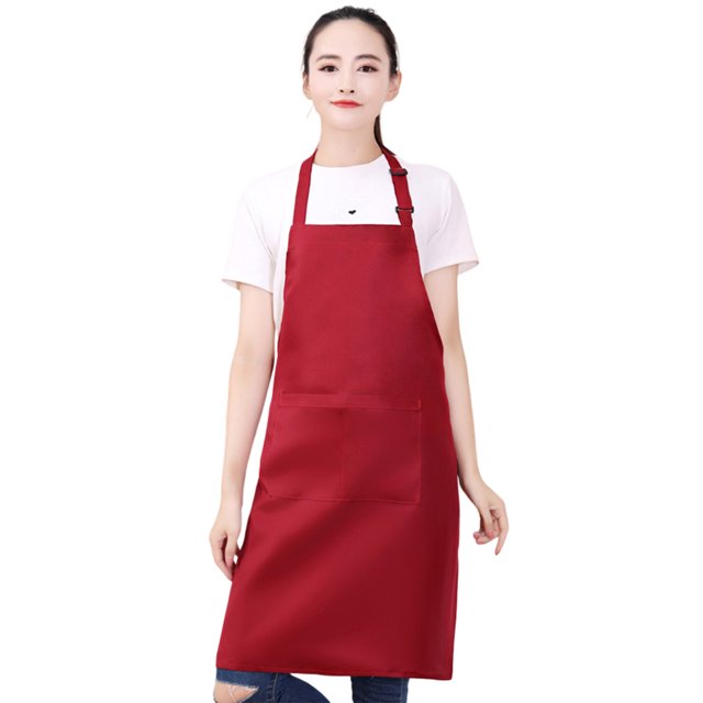 Delantal de tela para el cuello, olla caliente, pintura de cocina, centro comercial, regalos publicitarios, impresión, trabajo de mujeres, impresión de cintura