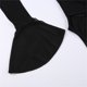 thumbnail image 4 of Gibobby Monos de Moda Mono de dos piezas de malla de primavera para mujer con tirantes huecos acampanados de manga larga transparente Pure Desire Wind(Negro， L), 4 of 4