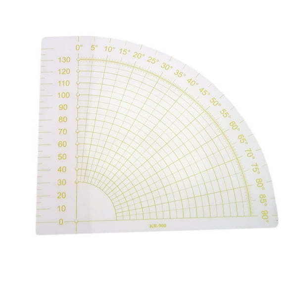 Quilting Ruler Fanshaped Patchwork Ruler DIY Patchwork Acrylic Template Sewing Accessories