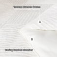 thumbnail image 6 of Davulos 7 Pieces Bed in a Bag Queen Comforter Set White, Soft Shabby Chic Bedding Set Geometric Boho Bohemian Bed Set with Comforter, Sheets, Pillowcases & Sham, 6 of 9