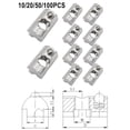 thumbnail image 3 of Luckyn Aluminum Sliding Block with Stainless Steel Spring Ball Solar M8 Thread A13x22mm, 3 of 9