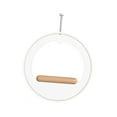 thumbnail image 4 of lionlar Bird Stand Acrylic Perch Swing Toy Bird Perch for Parakeets Conures Lovebird, 4 of 9