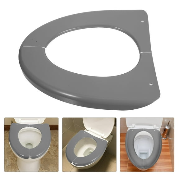 ELAYARD Waterproof Plastic Portable Toilet Seat Pad Foldable Cushion for Travel and Public Bathrooms