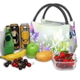 thumbnail image 3 of Fotbe Purple Butterfly On Wild Bolsa Térmica Portátil con Estampado, Bolsa de Entrega de Alimentos Aislada, Bolsa Reutilizable de Gran Capacidad para Comidas y Supermercado, 3 of 6