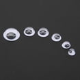 thumbnail image 3 of 800 Uds 4 / 5 / 6 / 7 / 8 / 10 / 12mm ojos de juguete de plástico blanco y negro globo ocular móvil accesorios DIY, 3 of 7