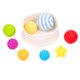 thumbnail image 1 of Bolas sensoriales Adena Montessori, paquete de 8, para niños de 1 a 3 años, 1 of 9