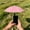 Pink, variant on Phone Umbrella with Clip, Mini Umbrella, Sun Shade UV Protection and Anti Glare Adjustable Waterproof Cell Phone Umbrella for Outdoor Photography Selfies and Video Calls, Silver