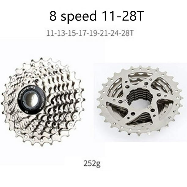 Rdeghly Pignon de chaîne de bicyclette, cassette de vélo, accessoire de  remplacement de bicyclette à une vitesse de pignon de chaîne de vélo de 18  dents 