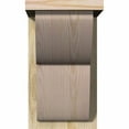 thumbnail image 2 of 8"W x 10"D x 14"H Crestline Rough Sawn Corbel w/Backplate, Douglas Fir, 2 of 9