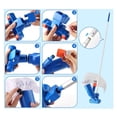 thumbnail image 5 of 1 Set Swimming Pool Vacuum Cleaner Floating Objects Cleaning Tools Vac Suction Head Pool Fountain Vacuum Brush Cleaner ,Great Suction Power, 5 of 6