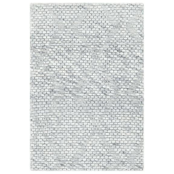 SAFAVIEH Marbella Aria Diamond Area Rug, Silver/Grey, 3' x 5'