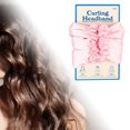 thumbnail image 4 of Paquete de 2 Varillas para Rizar Sin Calor, Cinta de Seda para Niñas, Rodillo para El Cabello para Dormir, de rosa+ Baoblaze Barras de curling, 4 of 8