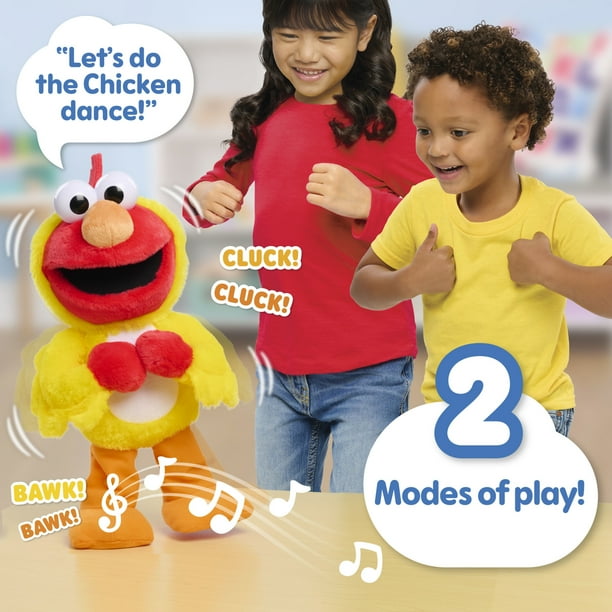 Sesame Street Chicken Dance Elmo Plush for Preschool Fun - Walmart