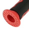 thumbnail image 2 of facefd Universal 7/8'' Motorcycle Scooter Handlebar Hand Grips Rubber Red, 2 of 9