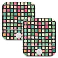 thumbnail image 7 of Yayeee 2-Pack Plug in LED Night Lights with Light Sensors Motion Detectors, Green Block Pattern, 7 of 7